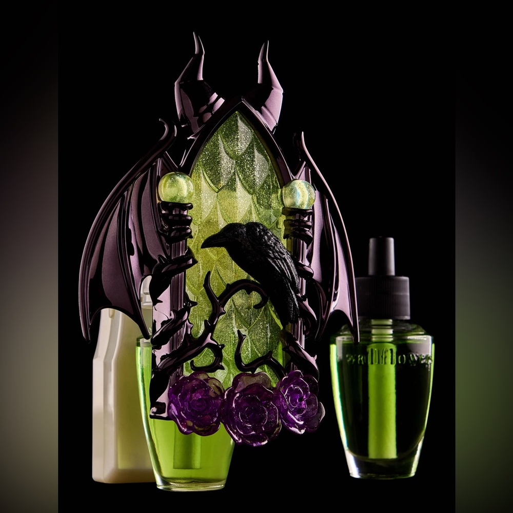 Disney Maleficent Diablo Scent Control Nightlight Wallflower B&BW NWT